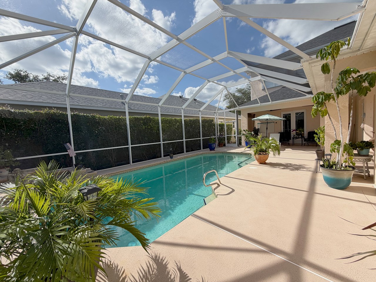 lush landscaping-plenty of room for entertaining