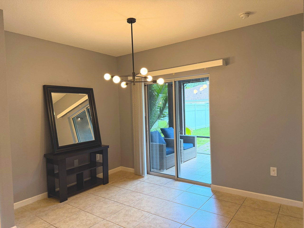 breakfast area