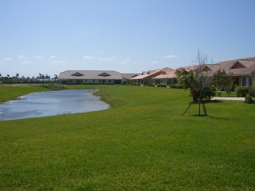 view from patio & master bedroom